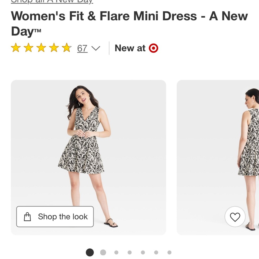 A New Day Fit & Flare mini dress